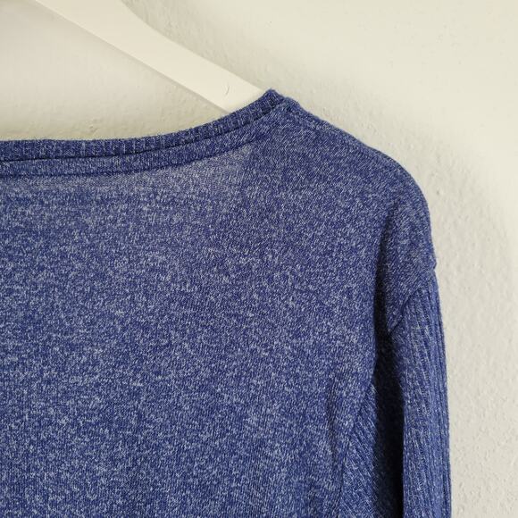 Natori Sleep Shirt Womens XXL Soft Jersey Blue Long Sleeve - Picture 2 of 9